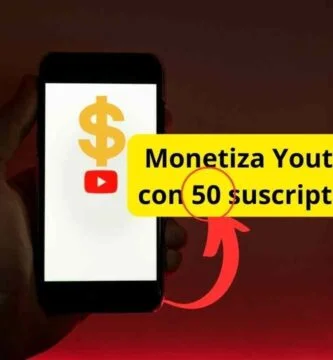 Monetiza youtube con 50 suscriptores