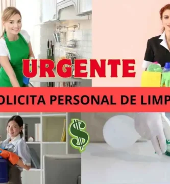Trabajo de limpieza