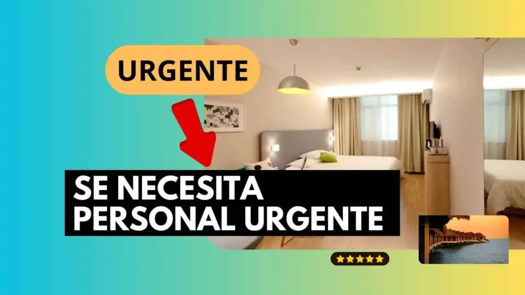 Empleo para trabajar en cadena hoteleras