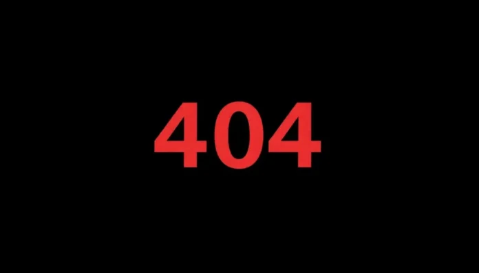 Error 404
