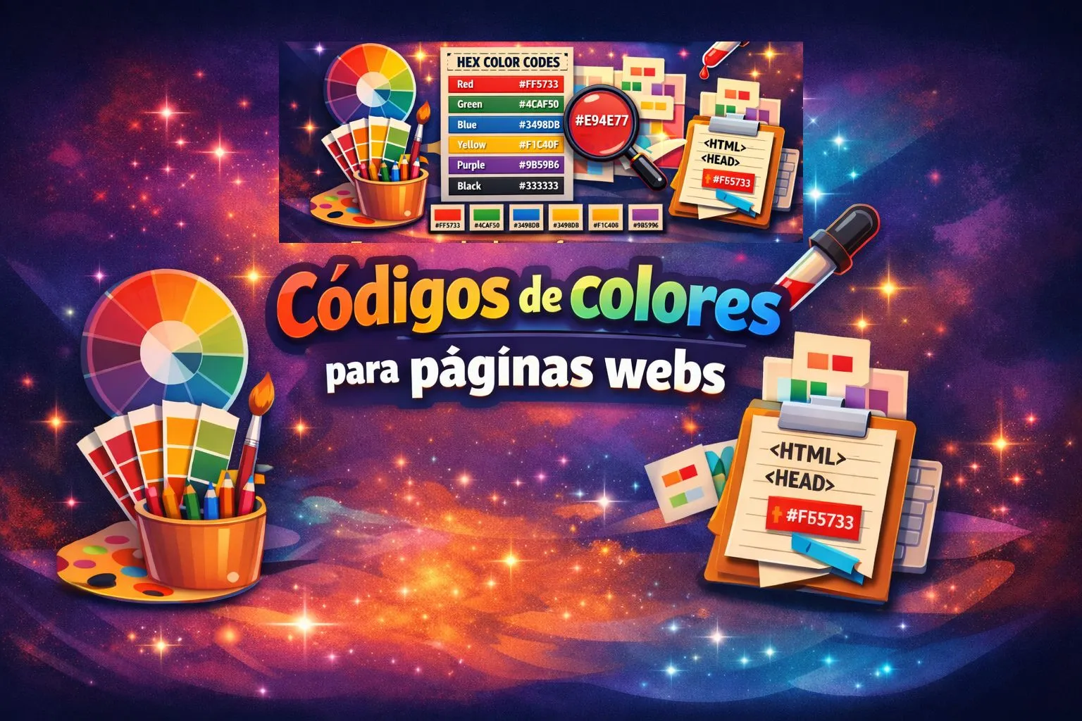 Códigos de Colores para Páginas Web