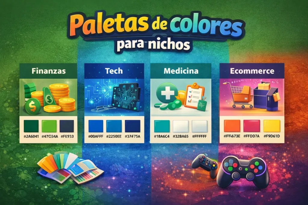 Paletas de colores para nichos