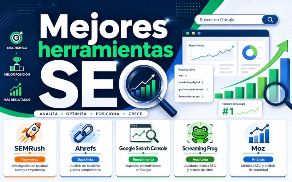 mejores herramientas de SEO