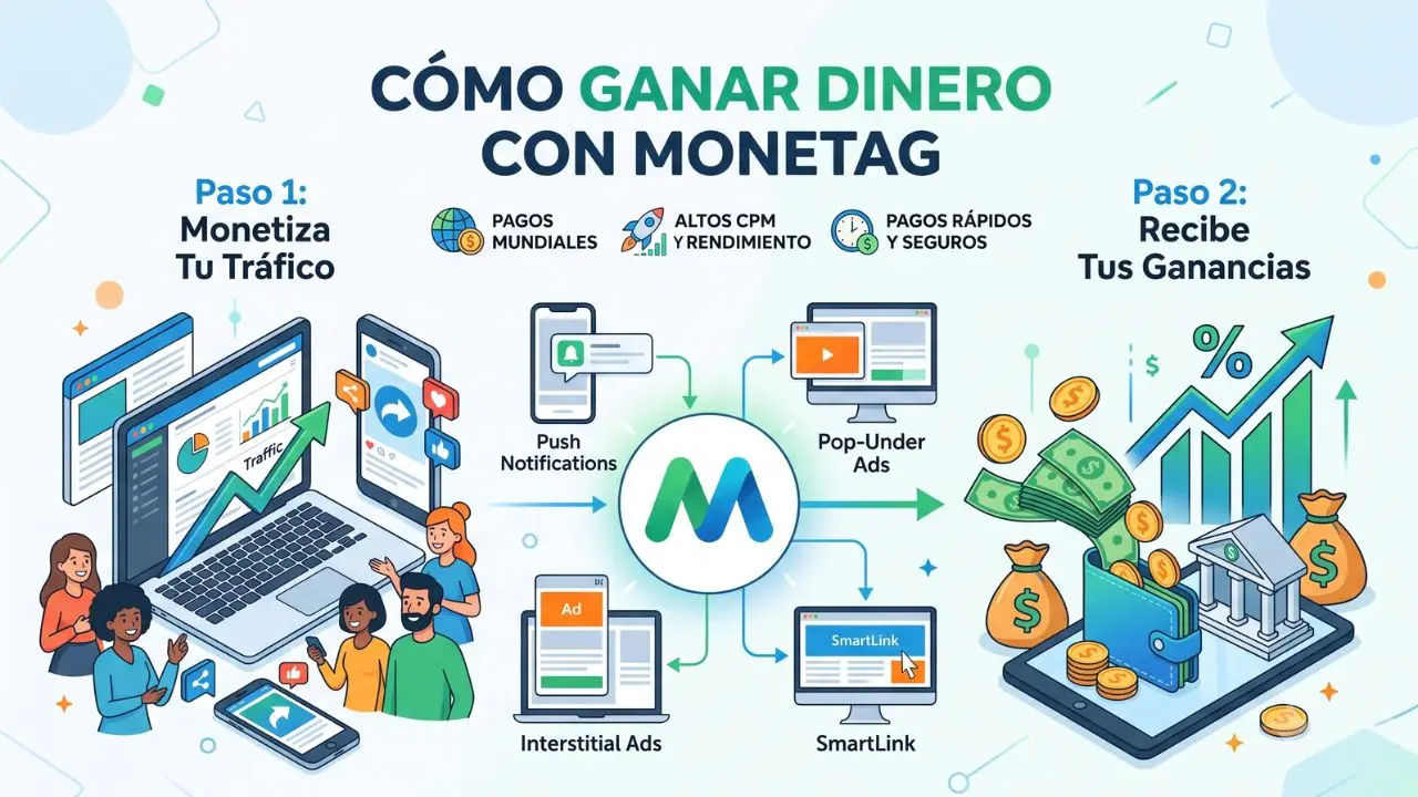Cómo Ganar Dinero con Monetag
