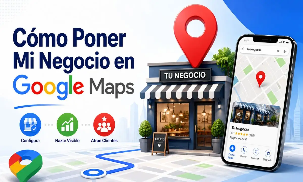 Como poner mi negocio en google maps