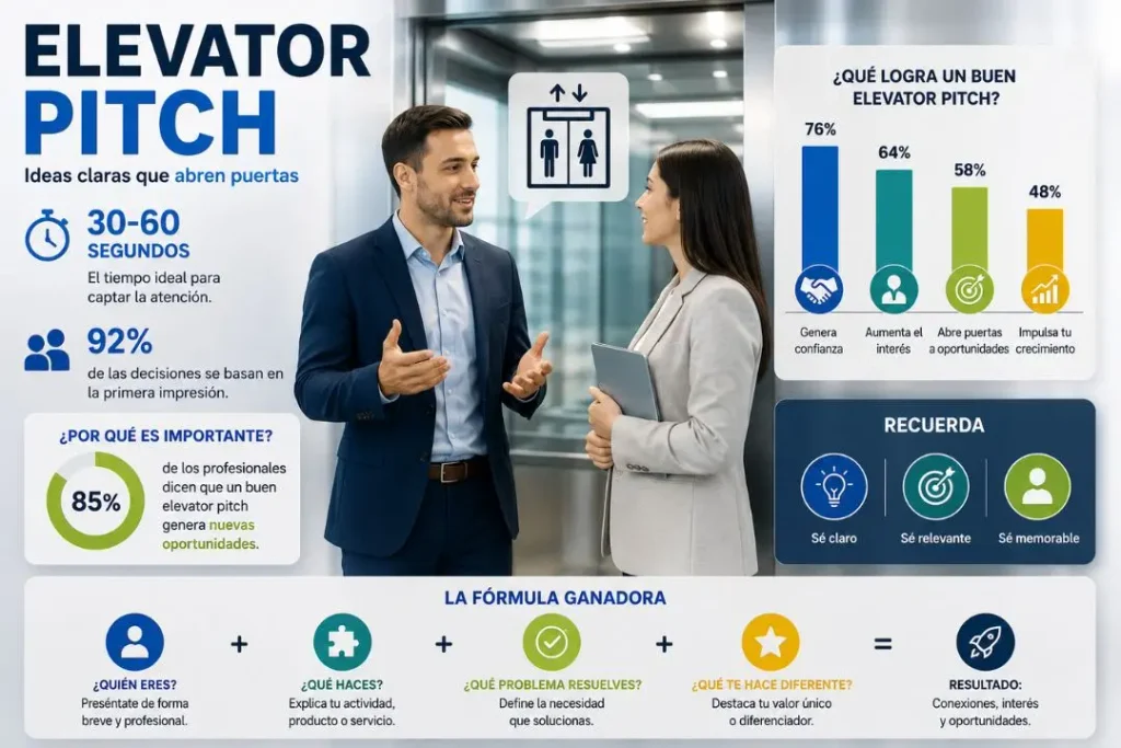 Elevator Pitch ideas que abren puertas