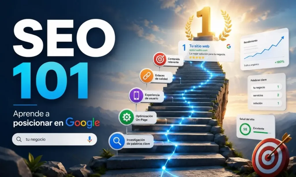SEO 101 pasos para posicionar una página web en Google