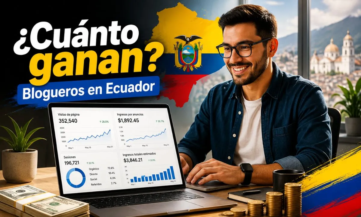 Cuánto ganan los blogueros en Ecuador