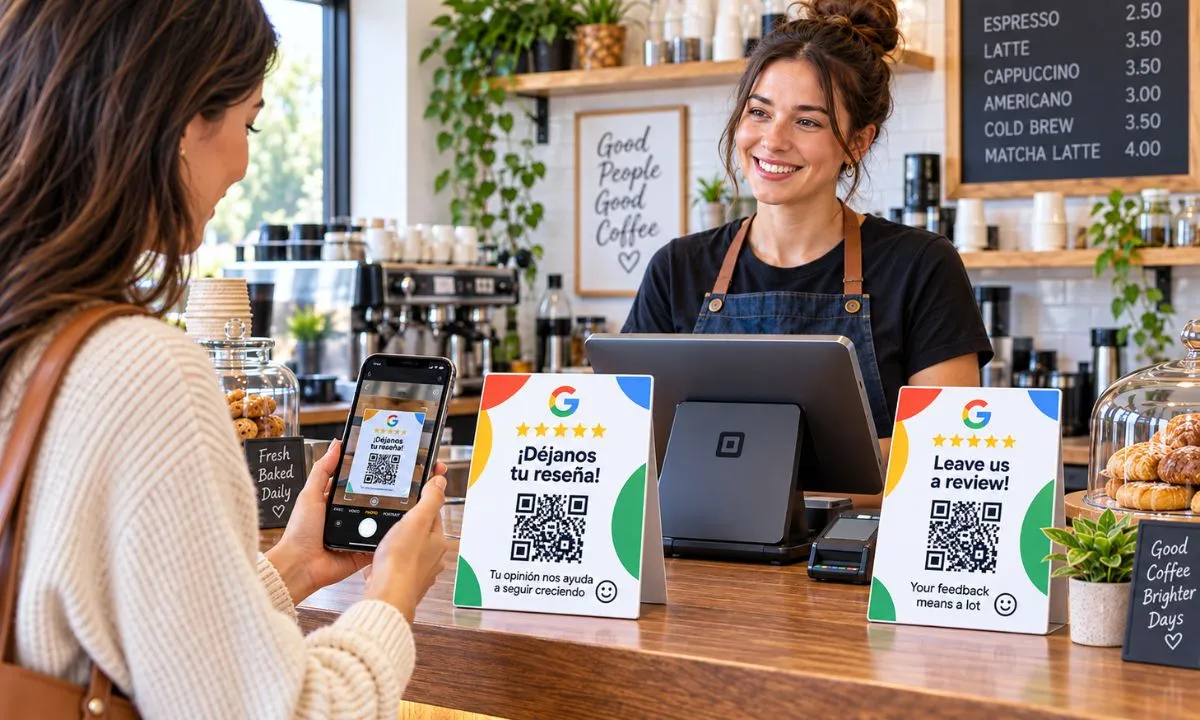 Generador QR para reseñas de Google