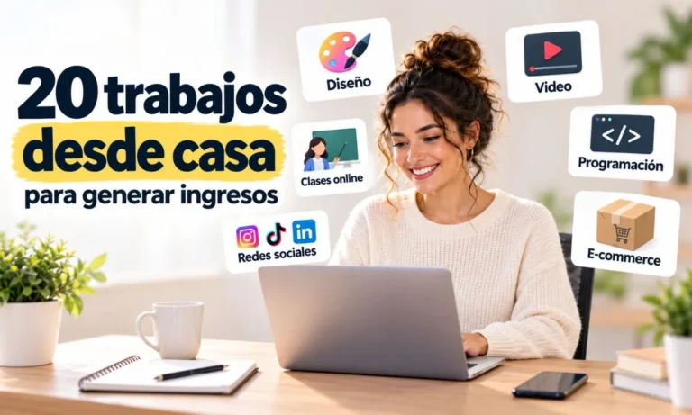 Trabajos para generar ingresos desde casa