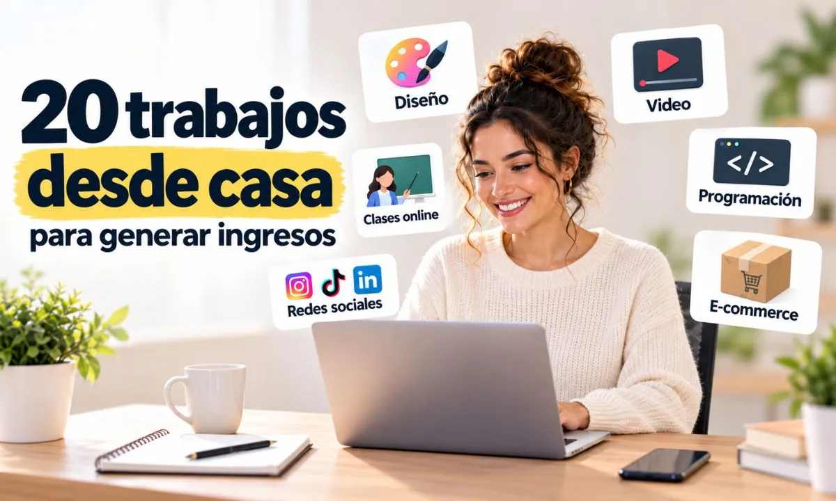 Trabajos para generar ingresos desde casa