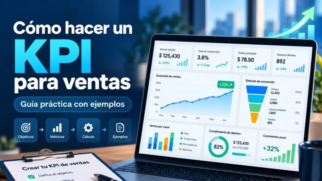Cómo hacer un KPI de ventas