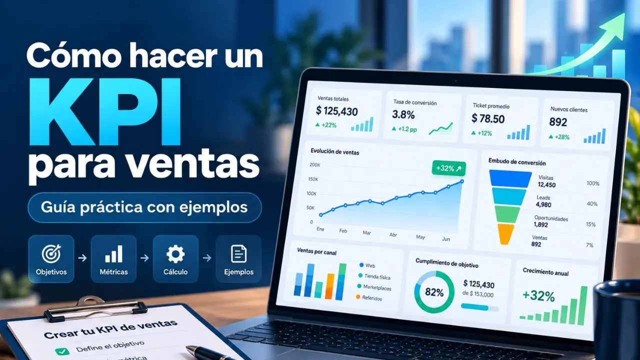 Cómo hacer un KPI de ventas
