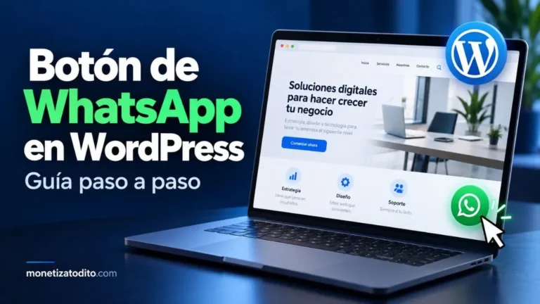 Botón Flotante de WhatsApp en WordPress